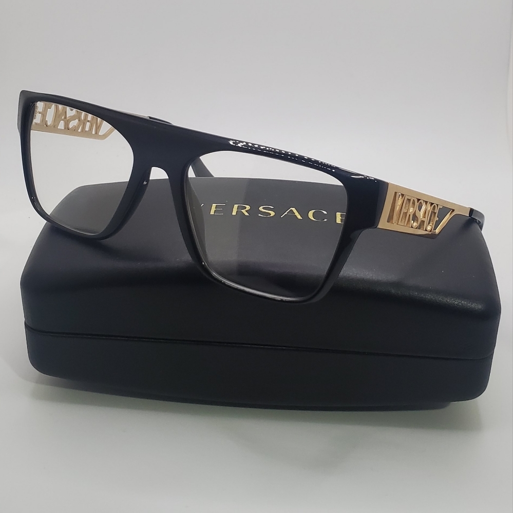 Versace VE3326U Gold Black Eyeglasses